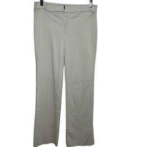 Parasuco Collection Tan Straight Leg Vent Dress Pants Women Size 12